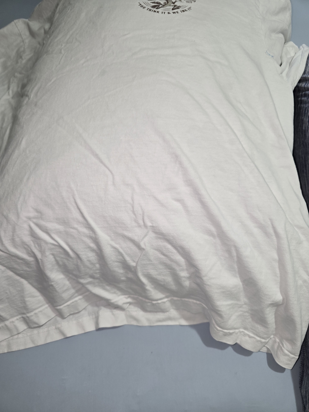 Sullen Tattoo Services Graphic Tee - White with Brown Print - Picture 7 of 9